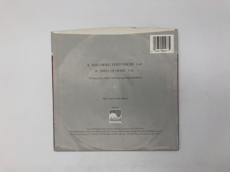 Ian Matthews Following Every Finger Record 45 Single WS-0027 Winham Hill 1988 3