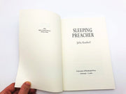Sleeping Preacher Paperback Julia Kasdorf 1992 Life Mennonite Community Poetry 7