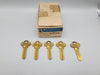 5x Corbin BX1-67A2 Key Blanks 67A2 Keyway Brass 6 Pin NOS 3