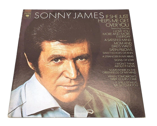 Sonny James If She Just Helps Me Get Over You 33 RPM LP Record Columbia 1973 1