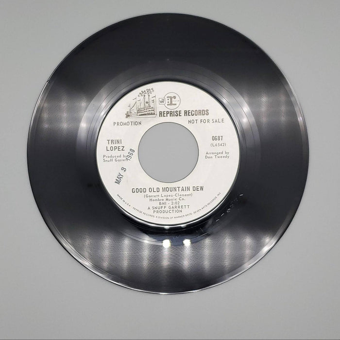 Trini Lopez Mental Journey / Good Old Mountain Dew Single Record Reprise 1968 2