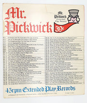Playmates / Little Red Playhouse / 45 RPM EP Record Mr Pickwick MP-24 2