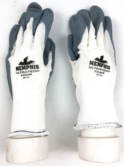 Palm Coated Work Gloves Large 12 Pairs Nitrile 15 Gauge Knit MCR Safety 9674 2