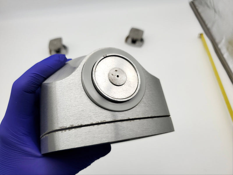 Rixson Magnetic Door Release FM-981 Floor Mounted Dual Door 4-3/4" x 3-1/8" NOS