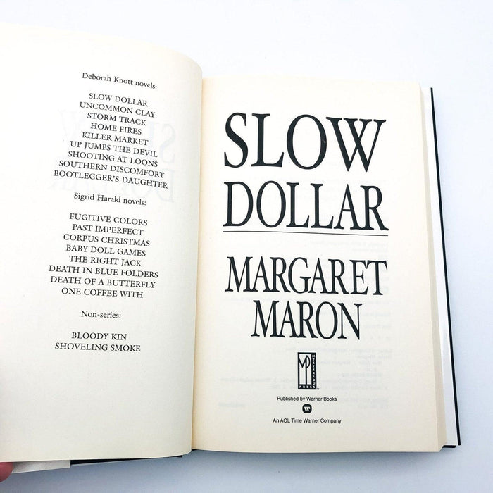 Slow Dollar Hardcover Margaret Maron 2002 Deborah Knott Mystery 1st Edition 7