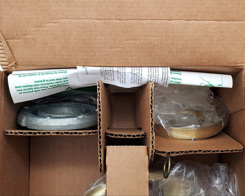 Schlage Decorative Door Lever Satin Brass 606 D170 SPA (Dummy Trim) NOS