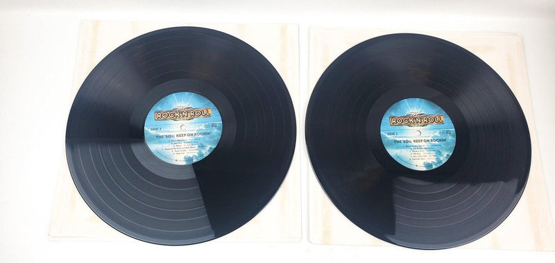 The 50's Keep On Rockin Record 33 RPM Double LP SRNR-24 Time Life 1988 4