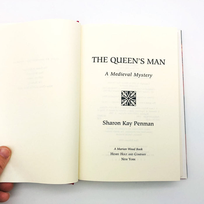 The Queen's Man Hardcover Sharon Kay Penman 1996 Eleanor Aquitaine Queen 1st E 1 7