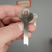 5x Yale R831 1/2 1/4 Key Blanks Flat Steel NOS 2