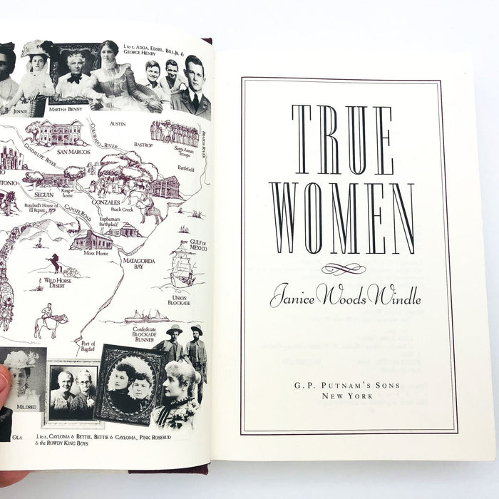 True Women Hardcover Janice Woods Windle 1994 Texas Civil War Women Family 1st E 7