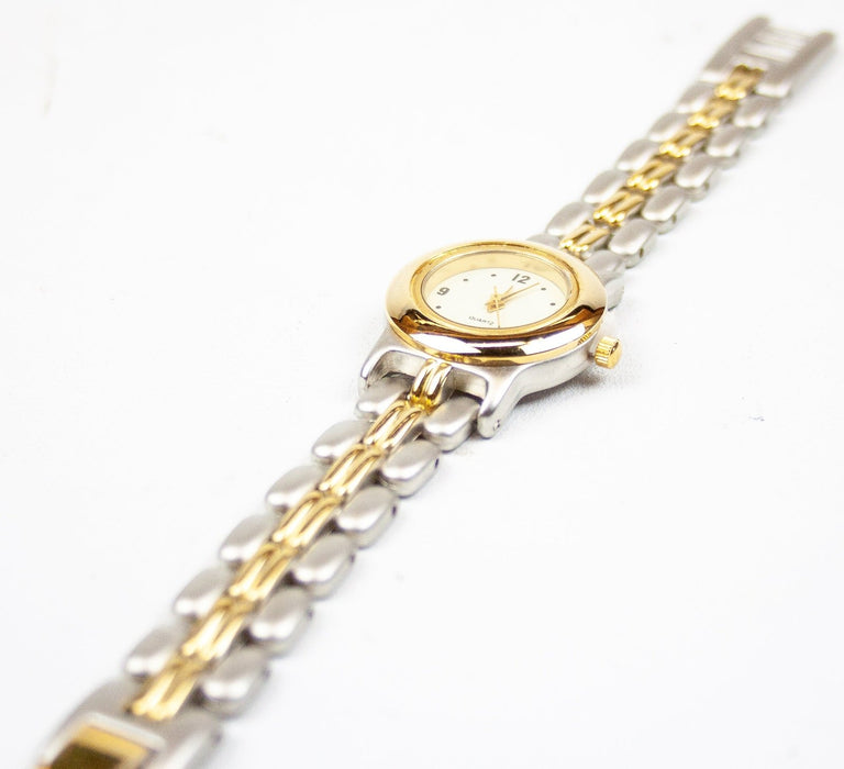 Yves Rocher: Women's Silver & Gold Tone Watch - Quartz Movement | UNTESTED 5