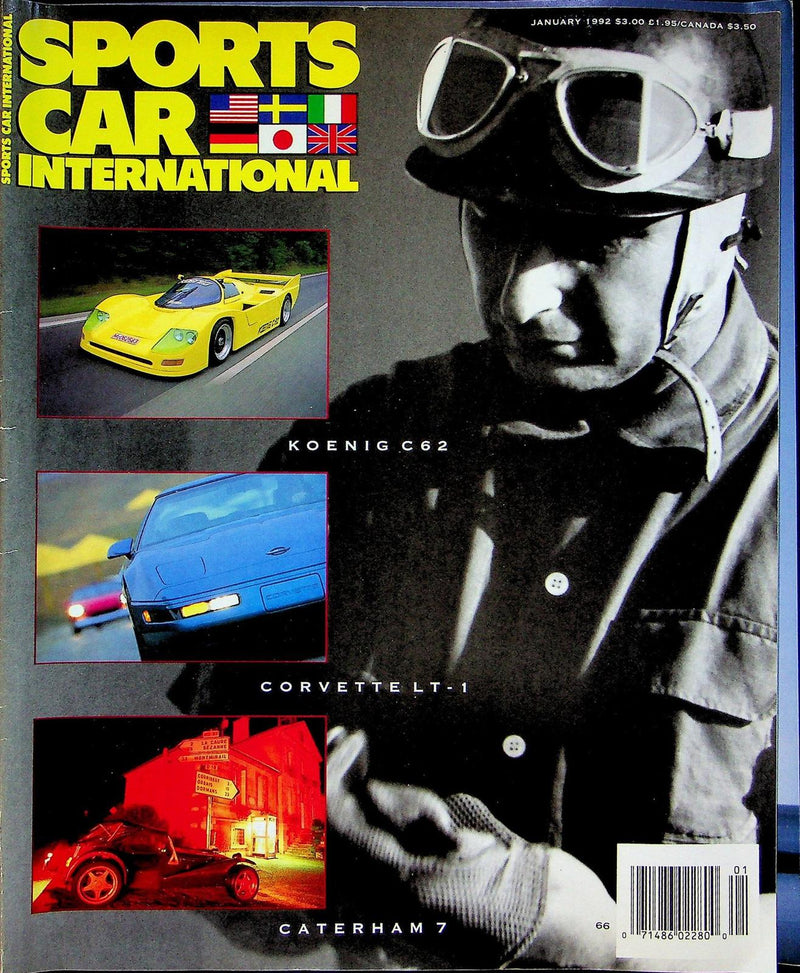 Sports Car International Magazine January 1992 Vol 8 # 1 Koenig C62
