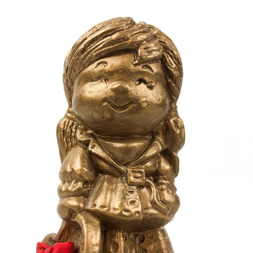 Paula Figurine Valentine's Gift Little Girl Holding Heart Statue Love You Always 1