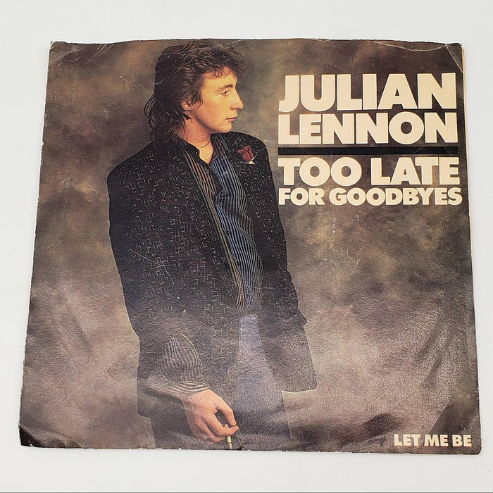 Julian Lennon Too Late For Goodbyes Single Record Atlantic Records 1985 7-89589 1