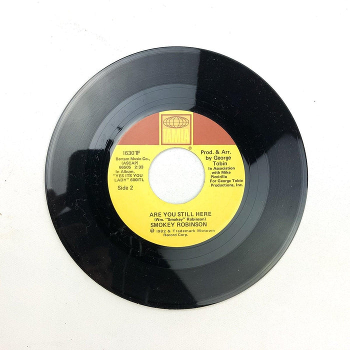 Smokey Robinson Yes It's You Lady / Are You Still Here 45 RPM 7" Single Tamla 3