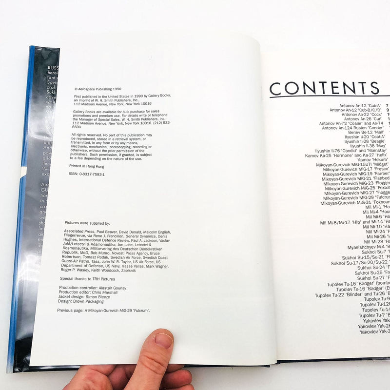 Russia's Top Guns Hardcover Aerospace Publishing 1990 1st Ed Soviet Air Power 2 5