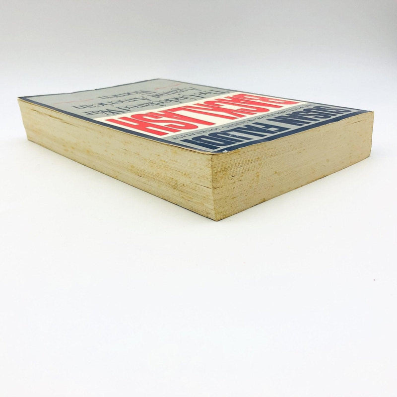 Backlash Paperback Susan Faludi 1991 Feminism Women Psychology Social Conditions 5