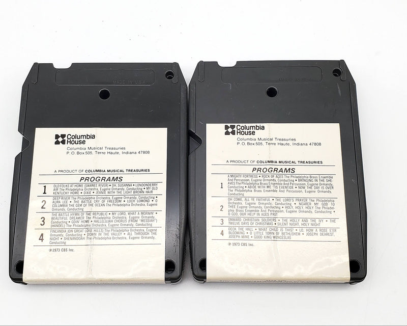 The Mormon Tabernacle Choir's Greatest Hits Double 8-Track Tape Album 1973