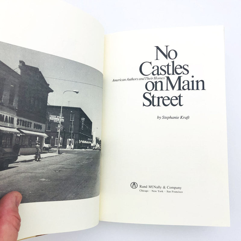 No Castles On Main Street Hardcover Stephanie Kraft 1979 American Authors Homes 7