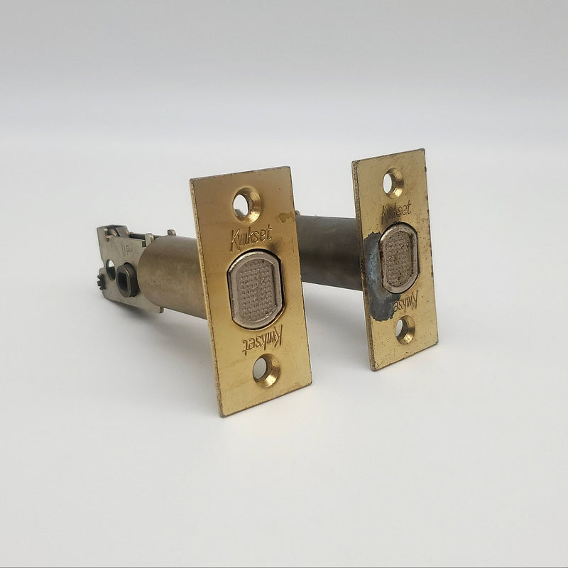 2x Kwikset Deadbolt Lock Bolt 4478 Brass for 400 Line Deadbolts 2-3/8" BS