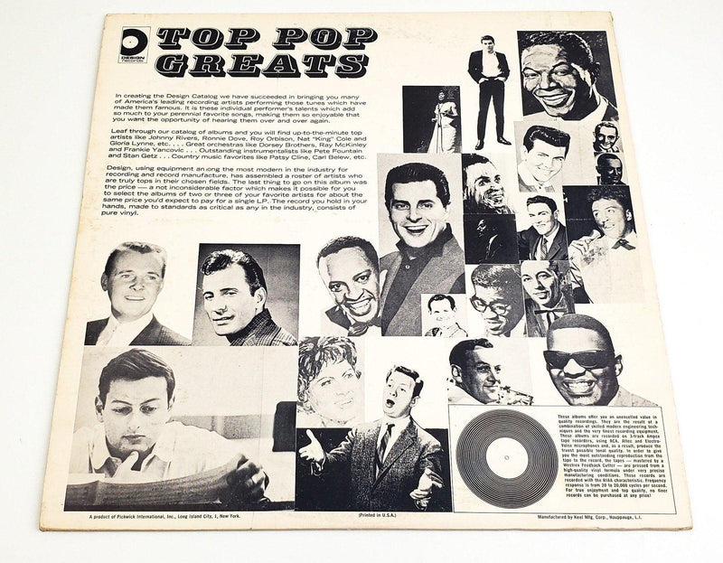 Where The Action Is 33 RPM LP Record Design 1965 2