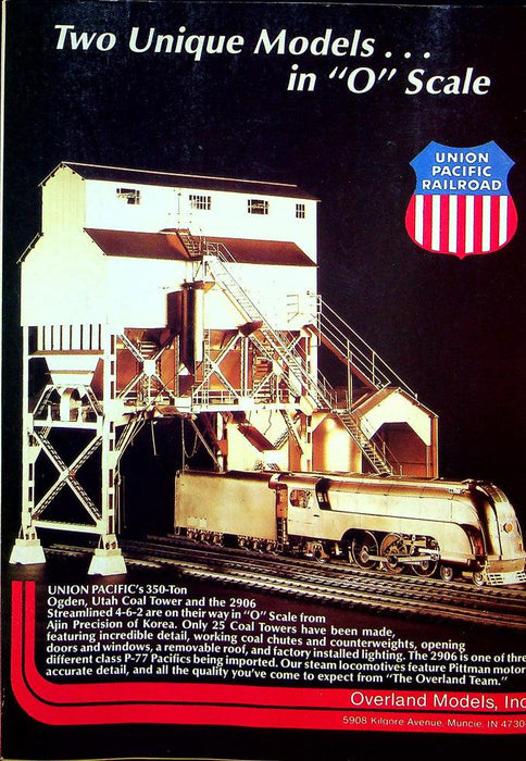 Railroad Model Craftsman Magazine July 1987 Vol 56 No 2 GE U25B Drawings