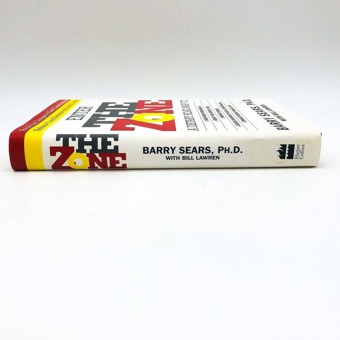 Enter The Zone Hardcover Barry Sears PHD 1995 Nutrition Health Calories Dieting 3