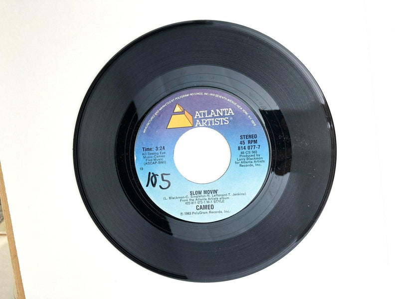 Cameo 45 RPM 7" Single Slow Movin' / For You Polygram 1982 Record 4