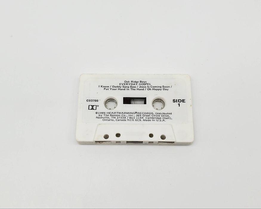 The Oak Ridge Boys Everyday Gospel Cassette Tape Heart Warming Records 1985 4
