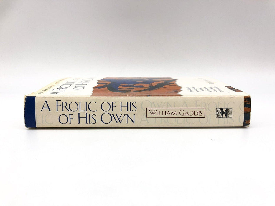 A Frolic of His Own William Gaddis 1995 Scribner Paperback First Edition 3