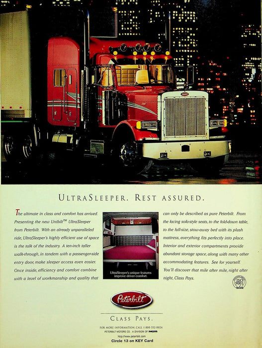 Owner Operator Magazine November/December 1998 Vol 28 # 10 Outside the Truck