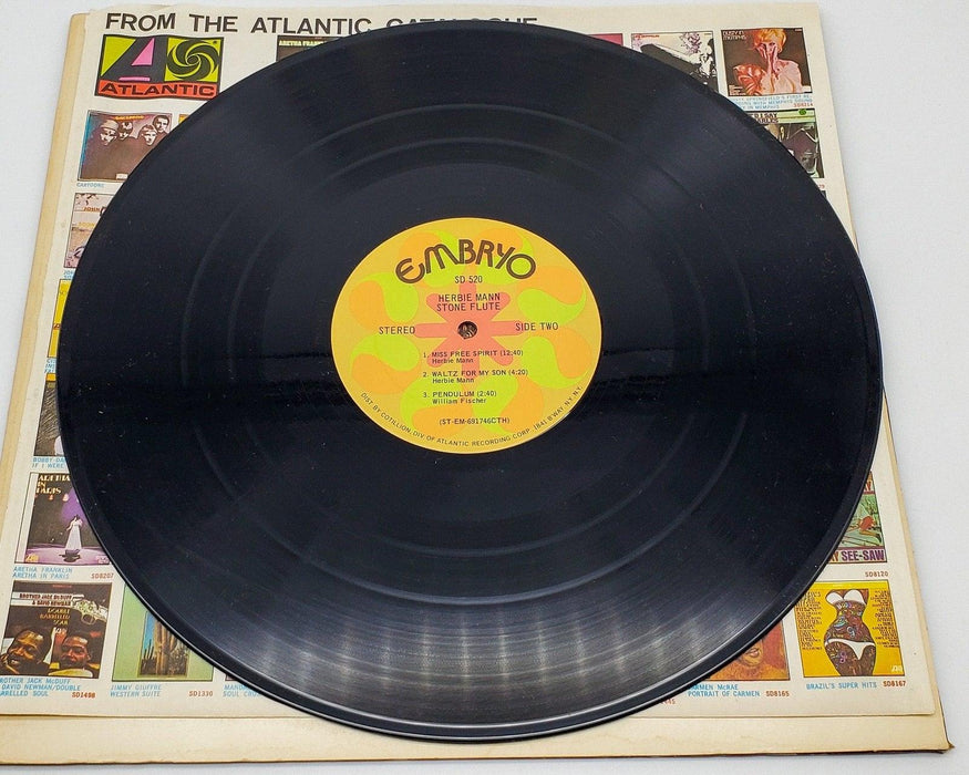 Herbie Mann Stone Flute 33 RPM LP Record Embryo Records 1970 SD 520 7