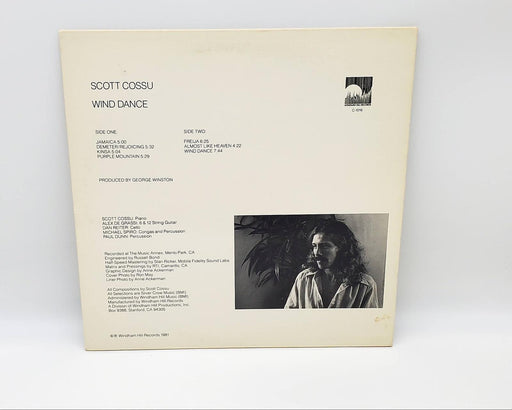 Scott Cossu Wind Dance LP Record Windham Hill Records 1981 C-1016 2