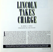 Civil War Times Illustrated February 2001 Lincoln in Crisis, U.S.S Monitor Dives 3