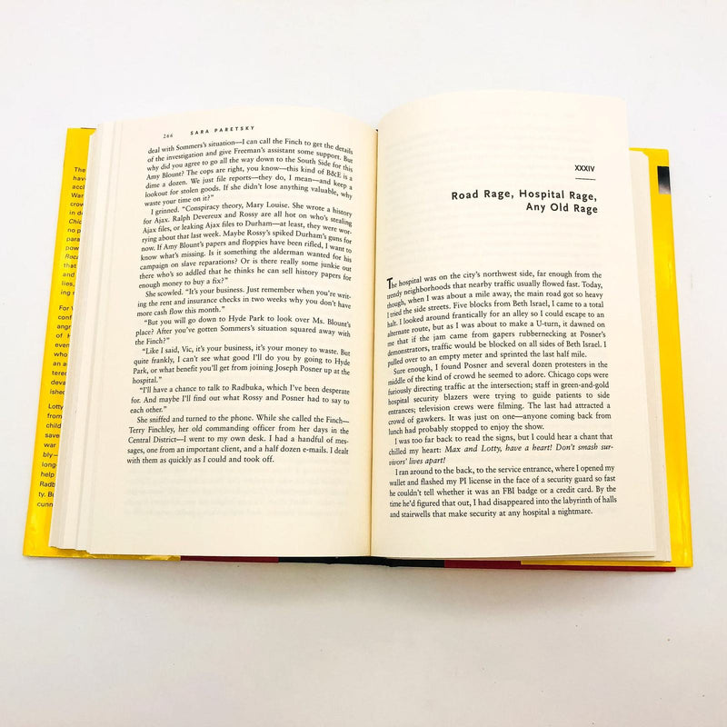 Total Recall Hardcover Sara Paretsky 2001 1st Edition WW2 Present Day Justice 9