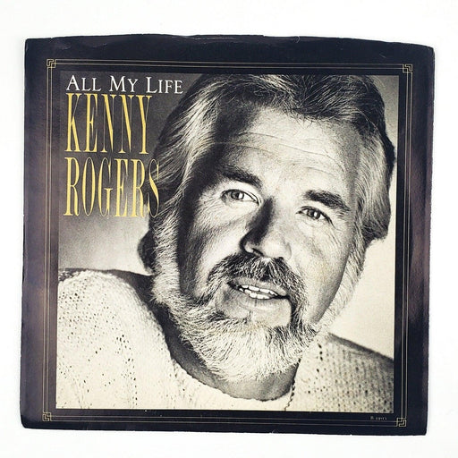 Kenny Rogers All My Life Record 45 RPM Single B-1495 Liberty 1983 1