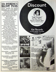 Interbang Fanzine 1998 # 7 Urban Guerilla Poets 2