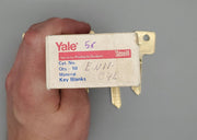 5x Yale EN11 Key Blanks C4L Keyway Nickel Silver 5 Pin NOS 4