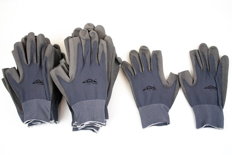 Magid ROC Polyurethane Palm Coated Work Gloves, GP150 NF310, Size 10, 12 pairs 2