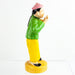 Occupied Japan Yamaka Asian Man Gesturing w/ Green Shirt & Yellow Pants 7" 2