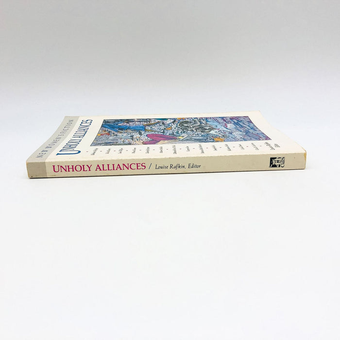 Unholy Alliances Paperback Louise Rafkin 1988 Short Stories Relationships Danger 3