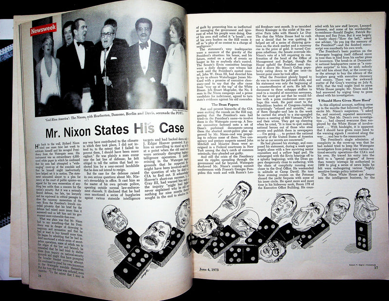 Newsweek Magazine June 4 1973 Seat Belt System Law Girl Horse Jockeys Racetrack 3