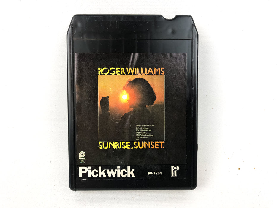 Roger Williams Sunrise, Sunset 8 Track Tape Pickwick Dream A Little Dream of Me