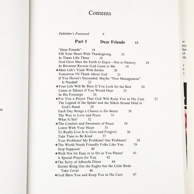 Loving Thoughts Inspirational Poetry by Helen Steiner Rice 1985 Guideposts 5