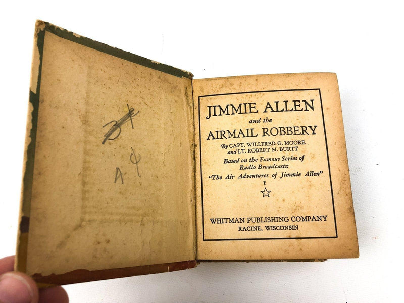 Jimmie Allen in the Air Mail Robbery #1143 The Big Little Book Whitman 1936 6
