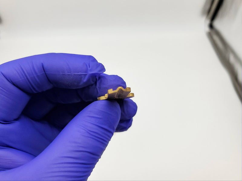 10x Chicago Lock Co. K-27 Key Blanks W Milling Brass USA Made Vintage NOS