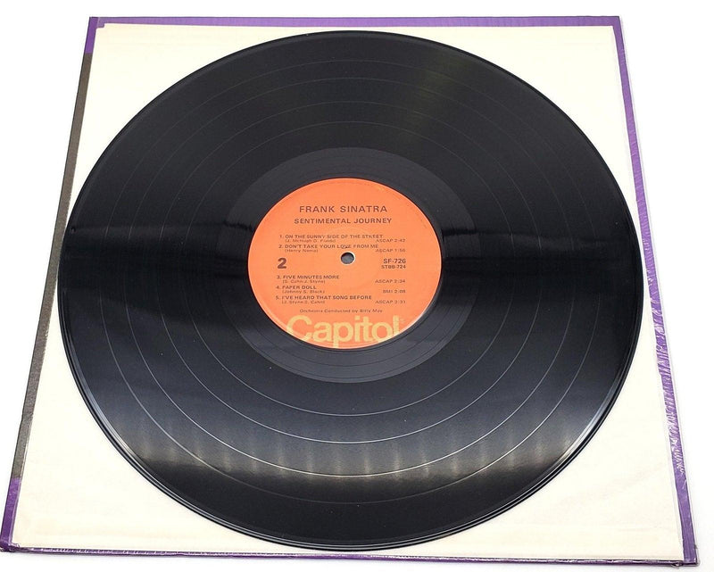 Frank Sinatra Sentimental Journey 33 RPM LP Record Capitol Records SF-726 6