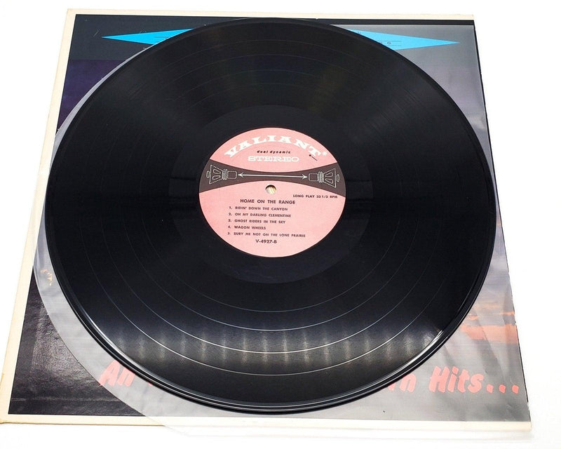 The Bar X Chorus Home On The Range Western Hits Compilation 33 LP Record Valiant 6