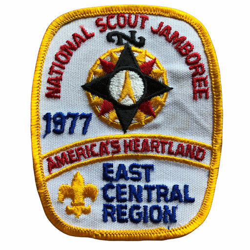 Boy Scouts National Scout Jamboree Patch 1977 East Central Region USA Heartland 2