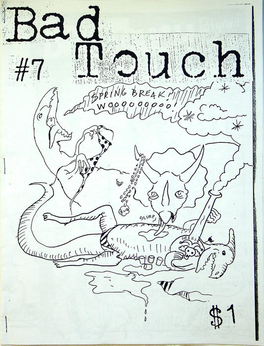 Bad Touch Zine 2006 # 7 Kent Ohio Punk Rock Zine